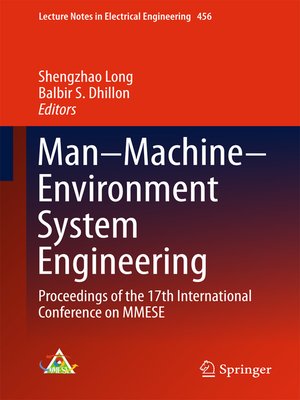cover image of Man–Machine–Environment System Engineering